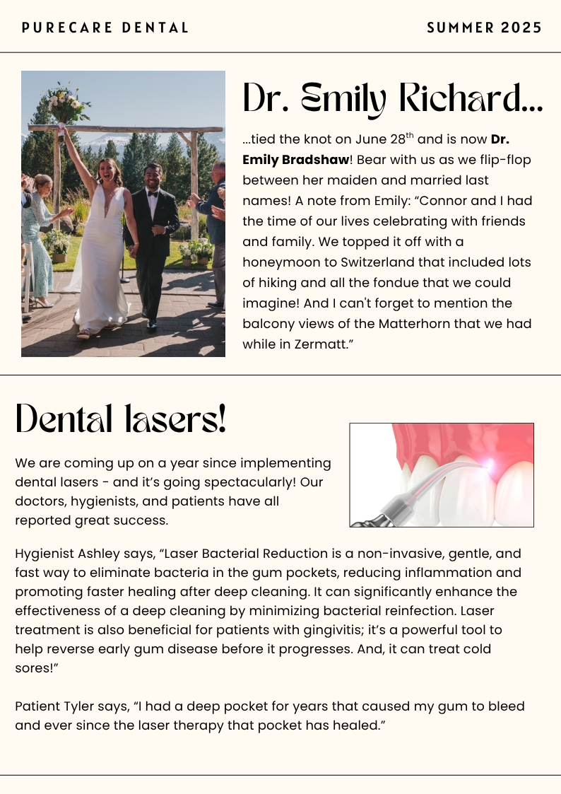 Summer 2025 Newsletter Summer 2025 Newsletter