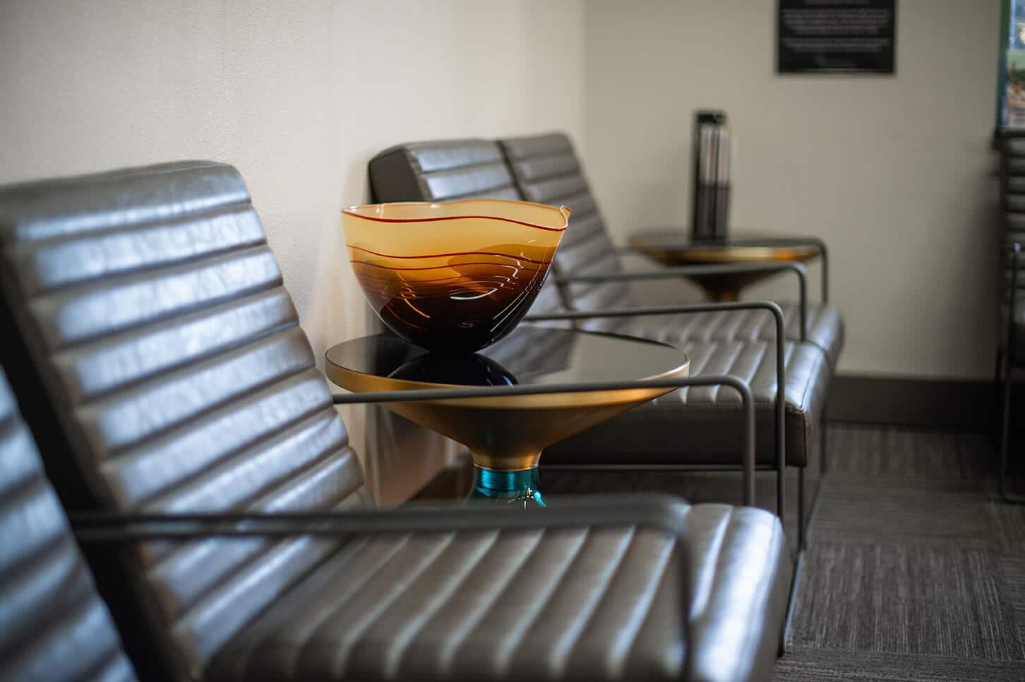 Comfortable waiting area at PureCare Dental in Bend, Oregon